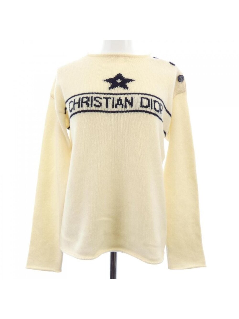Dior Knit Sweater Beige